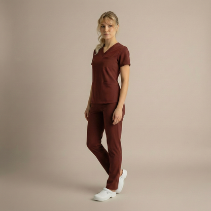 DR GREYS - KİREMİT (KADIN SCRUB)