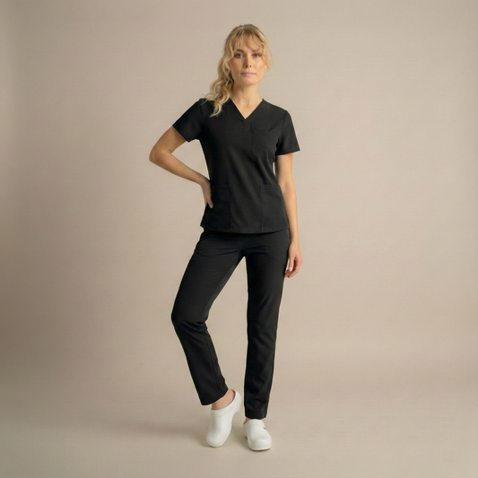 DR GREYS - SİYAH (KADIN SCRUB)