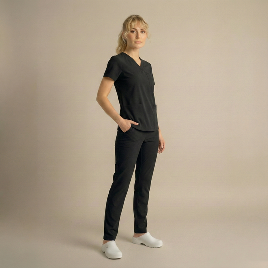 DR GREYS - SİYAH (KADIN SCRUB)