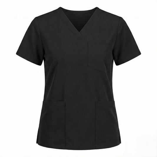 GREYS - SİYAH (KADIN SCRUB ÜST)