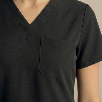GREYS - SİYAH (KADIN SCRUB ÜST)