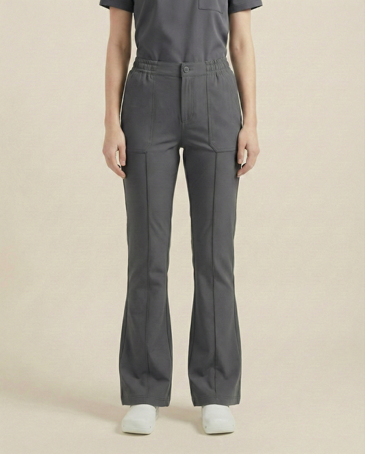 KYRA İSPANYOL - GRİ (KADIN SCRUB PANTOLON)