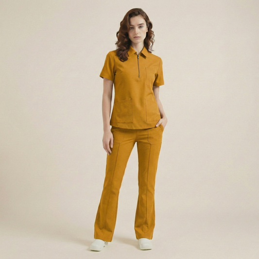 KYRA POLO - AMBER (KADIN SCRUB)