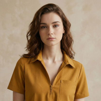 KYRA POLO - AMBER (KADIN SCRUB ÜST)