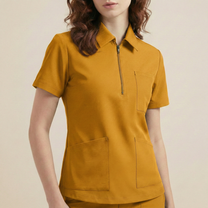 KYRA POLO - AMBER (KADIN SCRUB)