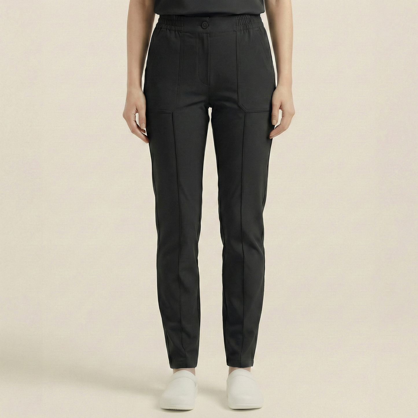 KYRA TROUSER - SİYAH (KADIN SCRUB PANTOLON)
