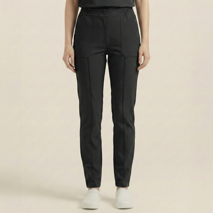 KYRA TROUSER - SİYAH (KADIN SCRUB PANTOLON)