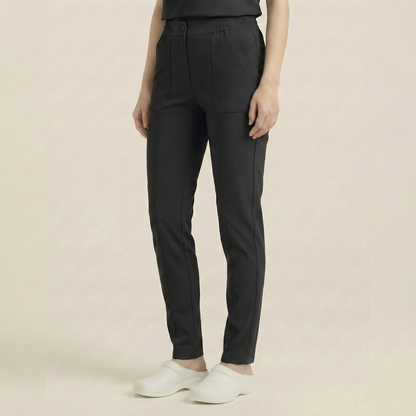 KYRA TROUSER - SİYAH (KADIN SCRUB PANTOLON)