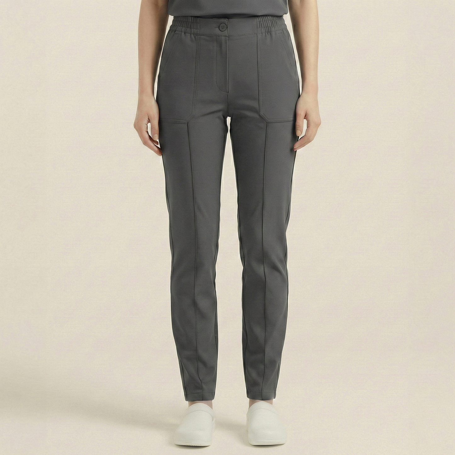 KYRA TROUSER - GRİ (KADIN SCRUB PANTOLON)