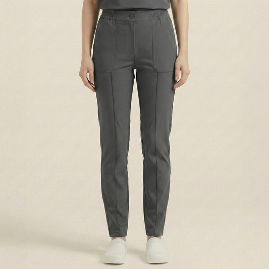 KYRA TROUSER - GRİ (KADIN SCRUB PANTOLON)