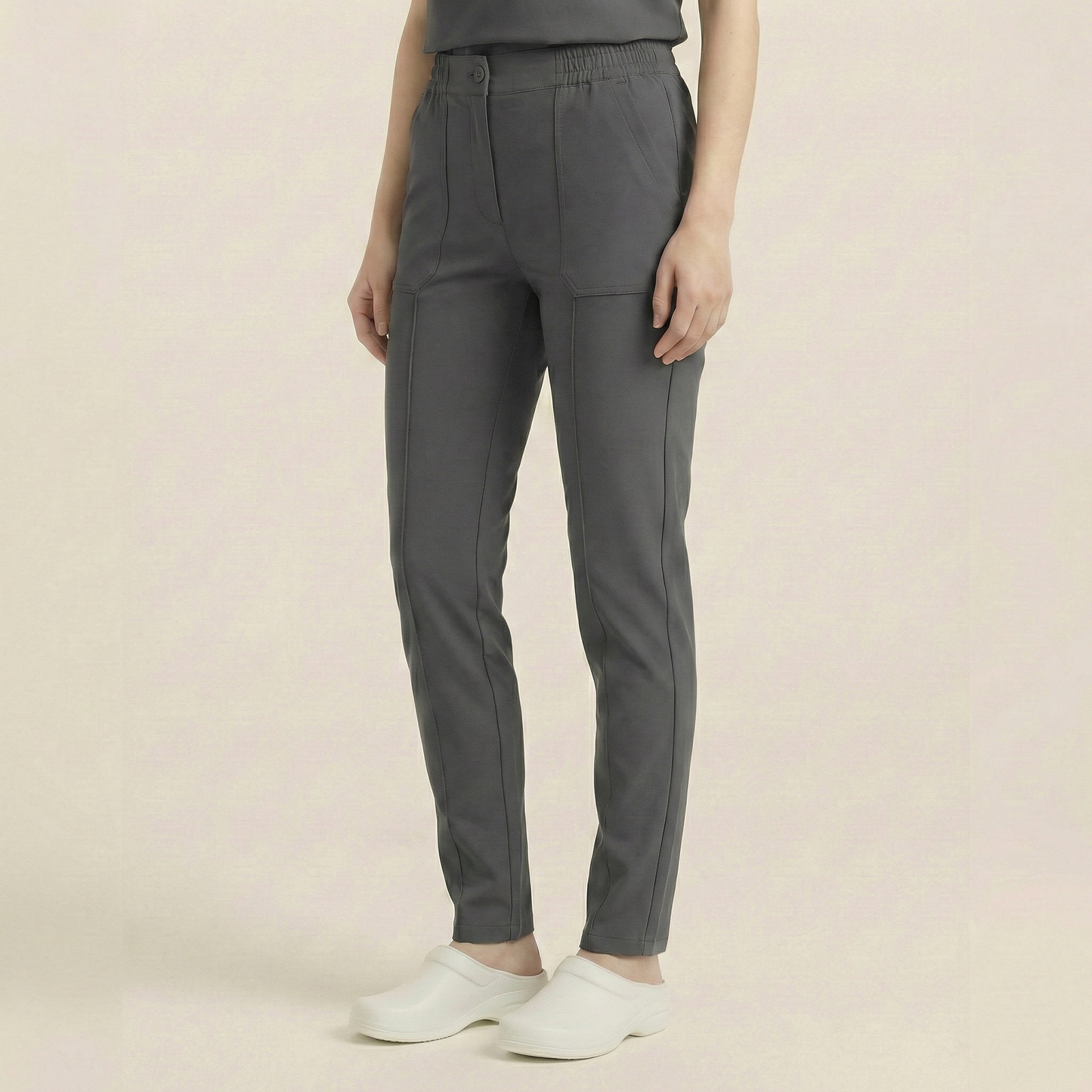KYRA TROUSER - GRİ (KADIN SCRUB PANTOLON)