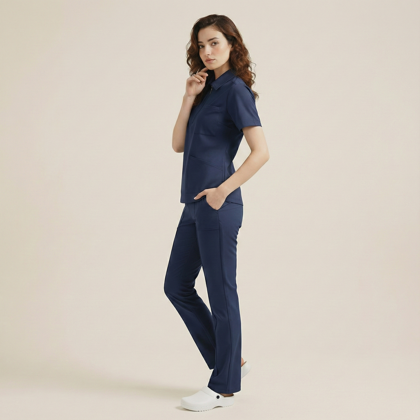 KYRA POLO - PATRIOT (KADIN SCRUB)