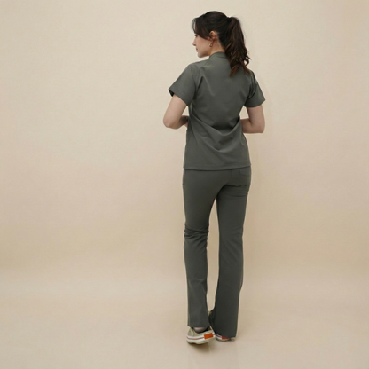 LAGARY S-İSPANYOL - HAKİ (KADIN SCRUB)