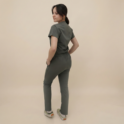 LAGARY SHE - HAKİ (KADIN SCRUB)