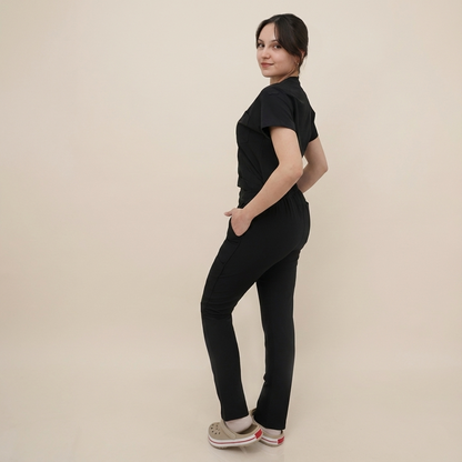 LAGARY SHE - SİYAH (KADIN SCRUB)