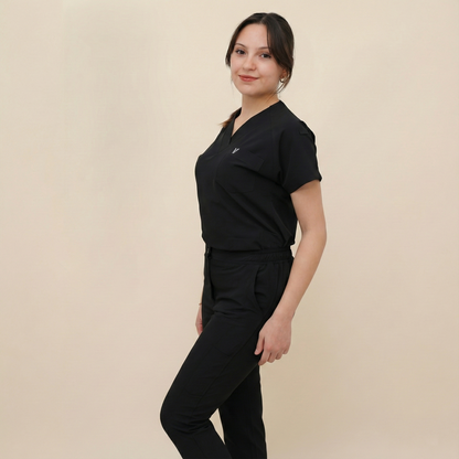 LAGARY SHE - SİYAH (KADIN SCRUB)