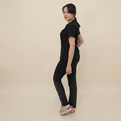 LAGARY SHE - SİYAH (KADIN SCRUB)