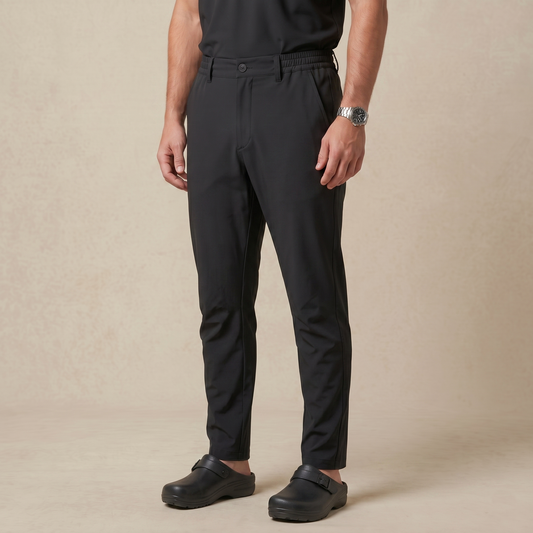 TENET TROUSER - SİYAH (ERKEK SCRUB PANTOLON)