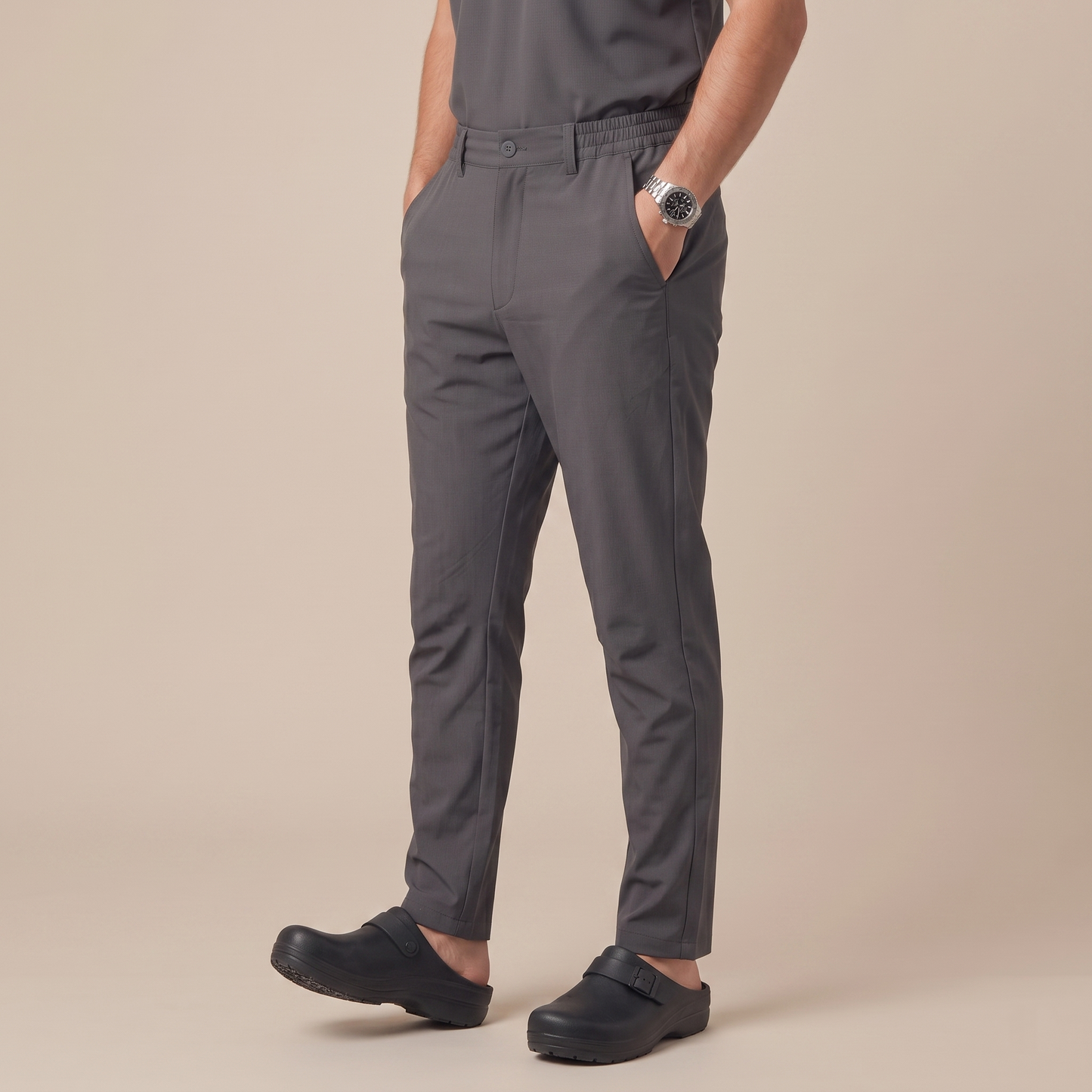 TENET TROUSER - GRİ (ERKEK SCRUB PANTOLON)