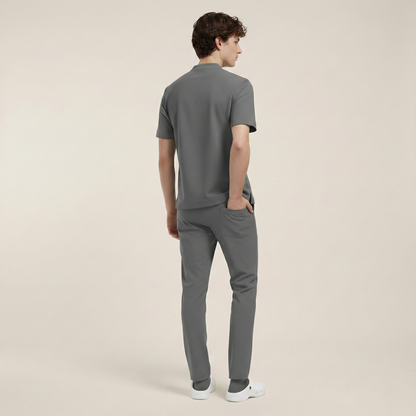 TRIO MEN - GRİ (ERKEK SCRUB)