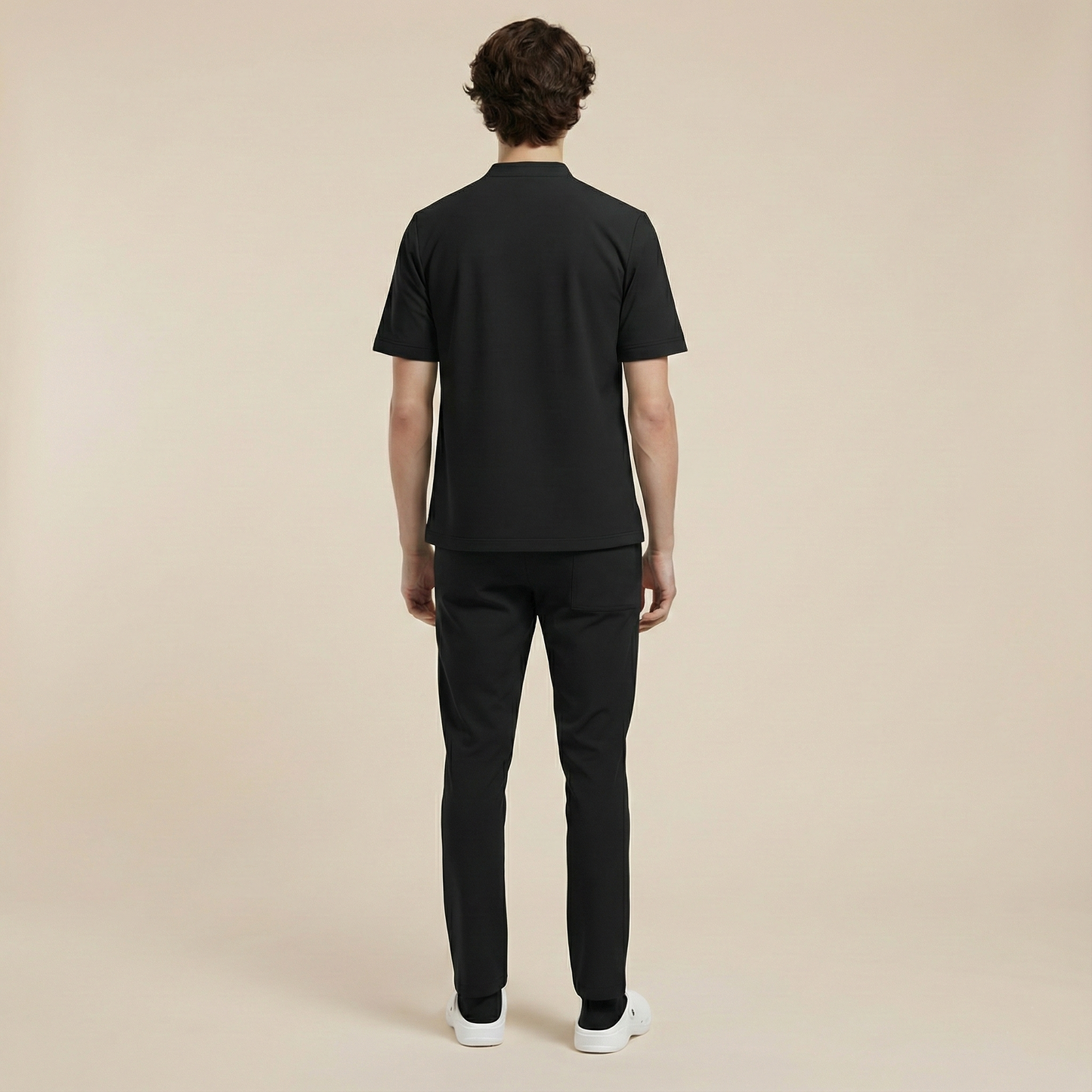 TRIO MEN - SİYAH (ERKEK SCRUB)